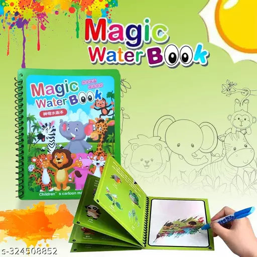 Magic Water Colouring Book